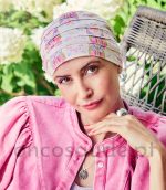 Turbante Oncológico Quimioterapia Radioterapia Lenço cancro