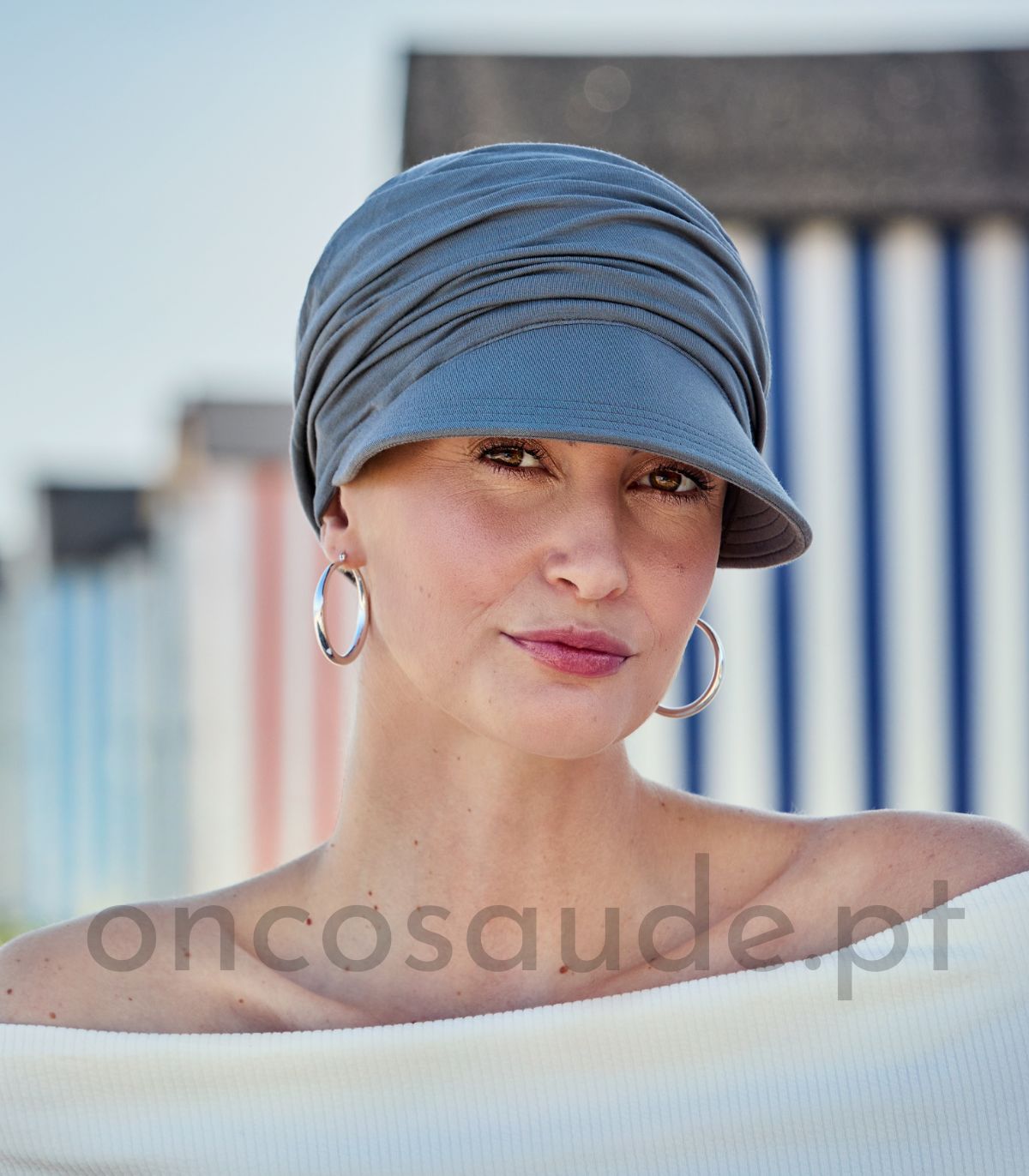Chapéu Turbante Oncológico Quimioterapia Radioterapia Lenço cancro Chapéu Turbante Oncológico Quimioterapia Radioterapia Lenço cancro