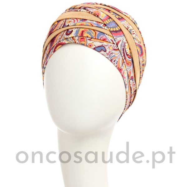 Turbante Oncológico Quimioterapia Radioterapia Lenço cancro