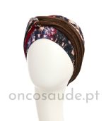 Turbante Oncológico Quimioterapia Radioterapia Lenço cancro