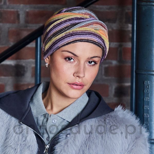 Turbante Oncológico Quimioterapia Radioterapia Lenço cancro